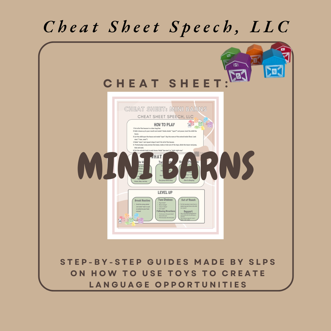 Cheat Sheet: Mini Barns
