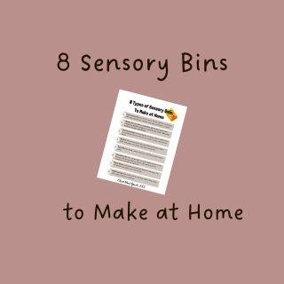 8 Sensory Bins to Make At Home